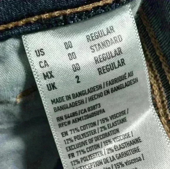 American Eagle Outfitters Jeans Size 00 - Picture 5 of 5